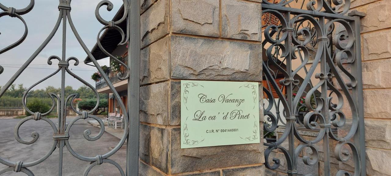 La Ca' 'D Pinet Villa Cuneo Eksteriør bilde